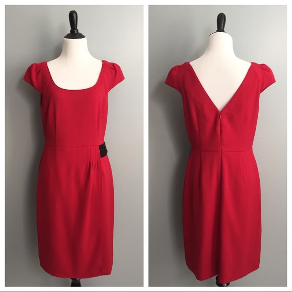 antonio melani red dress